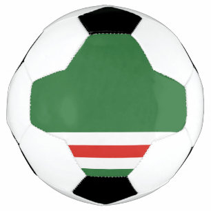 Vlag van de Tsjetsjeense Republiek Itsjkerië Voetbal