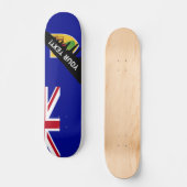 Vlag van de Turks- en Caicoseilanden Skateboard (Voorkant)