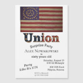 Vlag van de Unie van de Burgeroorlog 🇺🇸  Histori (Voorkant)