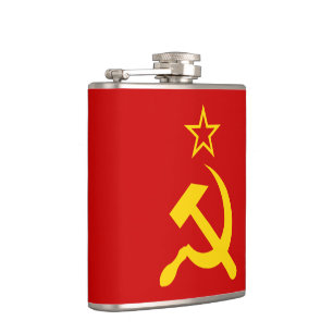 Vlag van de USSR - Vlag van de Sovjet-Unie Heupfles