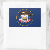 Vlag van de Utah-staat Sticker (Tas)