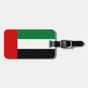 Vlag van de Verenigde Arabische Emiraten Bagagelabel