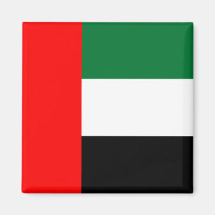 Vlag van de Verenigde Arabische Emiraten (VAE) Magneet