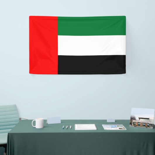 Vlag van de Verenigde Arabische Emiraten (VAE) Spandoek (Beurs)