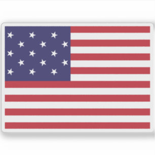 Vlag van de Verenigde Staten (1795-1818) Sticker