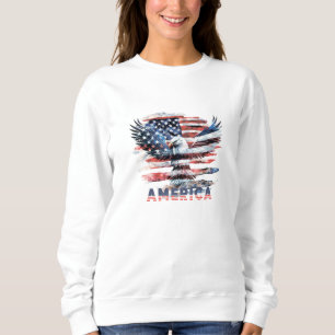Vlag van de Verenigde Staten. Amerika Trui