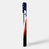 Vlag van de Verenigde Staten (C) Case-Mate iPhone Case (Achterkant / Links)