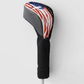 Vlag van de Verenigde Staten (C) Golfheadcover (Schuin)