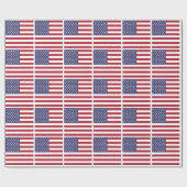 Vlag van de Verenigde Staten Cadeaupapier (Vlak)