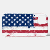 Vlag van de Verenigde Staten Case-Mate iPhone Case (Achterkant (horizontaal))