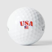 Vlag van de Verenigde Staten, Custom Callaway Golfballen (Voorkant)