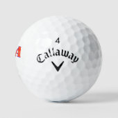 Vlag van de Verenigde Staten, Custom Callaway Golfballen (Logo)