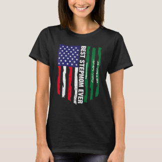 Vlag van de Verenigde Staten en Saoedi-Arabië T-shirt