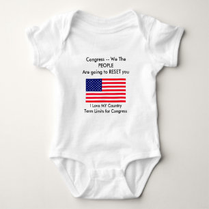 Vlag van de Verenigde Staten Het museum Zazzle, I Romper
