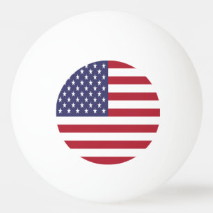 Vlag van de Verenigde Staten Pingpongballen