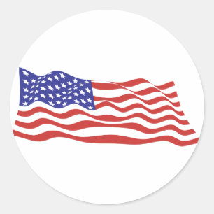 Vlag van de Verenigde Staten Sticker Sheets