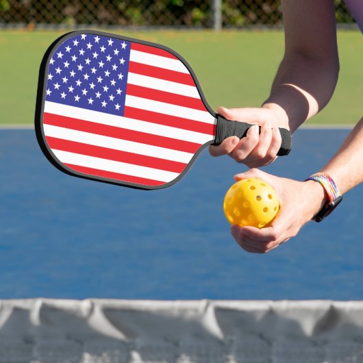 Vlag van de Verenigde Staten van Amerika Pickleball Paddle (Insitu)