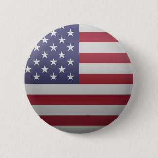 Vlag van de Verenigde Staten van Amerika Ronde Button 5,7 Cm