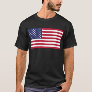Vlag van de Verenigde Staten van Amerika T-shirt