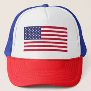 Vlag van de Verenigde Staten van Amerika Trucker Pet