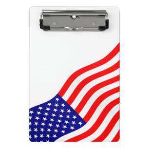 Vlag van de Verenigde Staten van Amerika - uw idee Mini Klembord