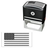 Vlag van de Verenigde Staten van Amerika Zelfinktende Stempel (In situ)
