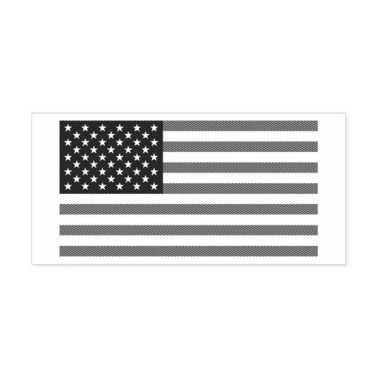 Vlag van de Verenigde Staten van Amerika Zelfinktende Stempel (Design)