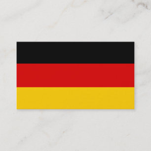 Vlag van de Visitekaartjes van Duitsland