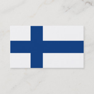 Vlag van de Visitekaartjes van Finland