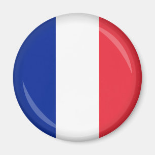 Vlag van de vlag van Frankrijk Magneet