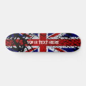 Vlag van de vlag van het Verenigd Koninkrijk Skateboard (Horizontaal)