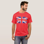 Vlag van de vlag van het Verenigd Koninkrijk/van d T-shirt (Voorkant volledig)