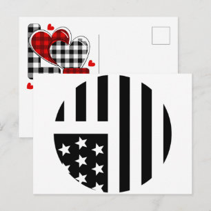 Vlag van de VS 2026 – Krachtige Amerikaanse vlag v Feestdagenkaart