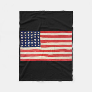 Vlag van de VS Basic Voor Mannen Vrouwen En Kinder Fleece Deken
