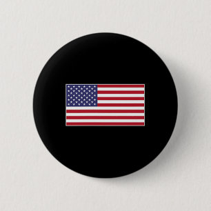 Vlag van de VS Borst Patch Star Spangled Banner Am Ronde Button 5,7 Cm