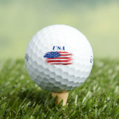 Vlag van de VS  Golfballen (Insitu Shirt)
