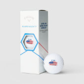Vlag van de VS  Golfballen (Verpakking)