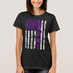 Vlag van de VS in slechte staat N Heimerheimer's b T-shirt