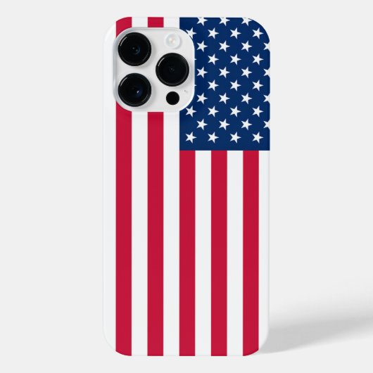 Vlag van de VS iPhone Case American Patriotic iPhone Hoesje (Achterkant)