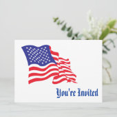 Vlag van de VS Kaart (Staand voorkant)