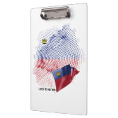 Vlag van de VS Klembord (Links)