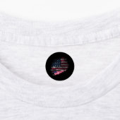 Vlag van de VS Labels (Aangebracht)
