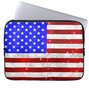 Vlag van de VS Laptop Sleeve
