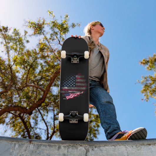 Vlag van de VS Skateboard (Buiten 1)