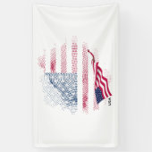 Vlag van de VS Spandoek (Verticaal)