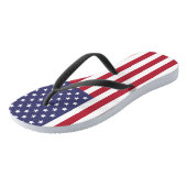 Vlag van de VS Teenslippers (Schuin)