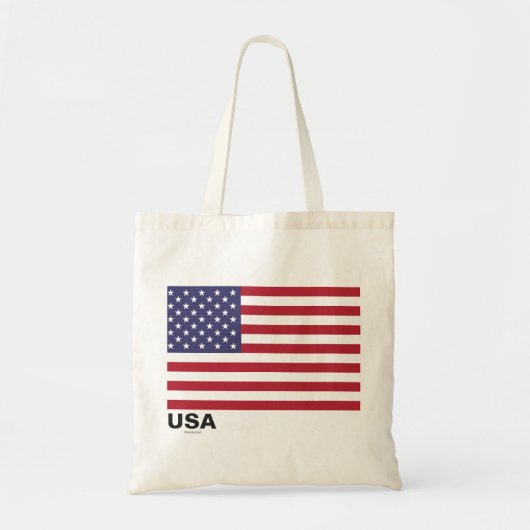 Vlag van de VS Tote Bag (Voorkant)