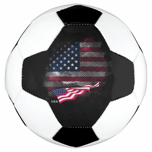 Vlag van de VS Voetbal (Voorkant)