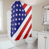 Vlag van de VS-wet Douchegordijn (In situ)