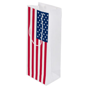 Vlag van de VS wijncadeautas Wijn Cadeautas